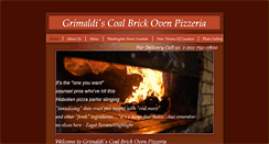 Desktop Screenshot of grimaldis.com