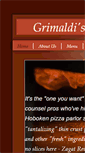 Mobile Screenshot of grimaldis.com
