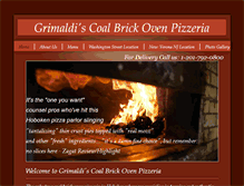 Tablet Screenshot of grimaldis.com